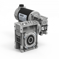 Motorredutores CC de rosca sem fim combinados ECMM 